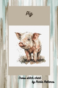 Enlarge image Cover: Pig (Vintage Farm Animals) - Pickle Patterns