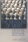 Cover: The Measure of Merit - Princeton University Press