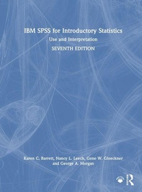 Enlarge image Cover: IBM SPSS for Introductory Statistics - Routledge