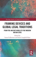 Cover: Framing Devices and Global Legal Traditions - Routledge