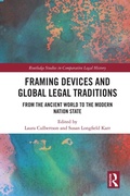 Cover: Framing Devices and Global Legal Traditions - Routledge
