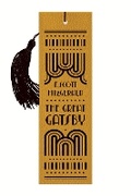 Cover: The Great Gatsby Deluxe Bookmark - Sterling