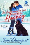 Cover: It's Beginning to Look a Lot Like Hockey (Pets and Pucks, #1) - Cedrona Enterprises LLC