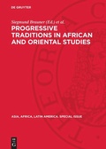 Cover: Progressive Traditions in African and Oriental Studies - De Gruyter