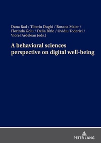 Enlarge image Cover: A behavioral sciences perspective on digital well-being - Peter Lang Verlag