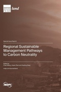 Cover: Regional Sustainable Management Pathways to Carbon Neutrality - MDPI AG
