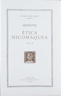 Abbildung von: Ètica nicomaquea, vol. II i últim - Editorial Alpha