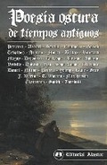 Cover: Poesia oscura de tiempos antiguos - Editorial Alastor
