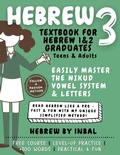 Cover: Hebrew 3 Textbook - Hebrew by Inbal, LLC