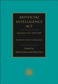 Cover: Artificial Intelligence Act - C.H.BECK
