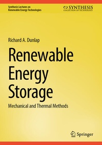 Enlarge image Cover: Renewable Energy Storage - Springer