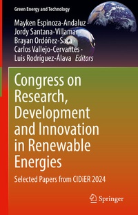 Abbildung von: Congress on Research, Development and Innovation in Renewable Energies - Springer