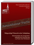 Cover: Mitgesch&ouml;pf Mensch in der Sch&ouml;pfung - Traugott Bautz