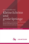 Cover: Kleine Schritte und gro&szlig;e Spr&uuml;nge - J.B. Metzler