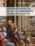 Cover: Einweihungspredigten des 16.-18. Jahrhunderts - Schnell & Steiner
