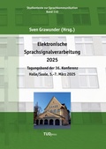 Cover: Elektronische Sprachsignalverarbeitung 2025 - TUDpress