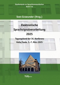 Abbildung von: Elektronische Sprachsignalverarbeitung 2025 - TUDpress