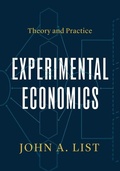 Cover: Experimental Economics - University of Chicago Press
