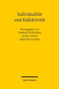Bild: Individualit&auml;t und Kollektivit&auml;t - Mohr Siebeck