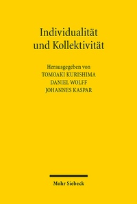 Abbildung von: Individualität und Kollektivität - Mohr Siebeck