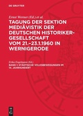 Cover: St&auml;dtische Volksbewegungen im 14. Jahrhundert - De Gruyter