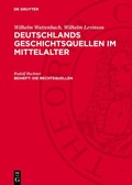 Cover: Die Rechtsquellen - De Gruyter