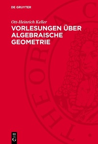 Abbildung von: Vorlesungen über algebraische Geometrie - De Gruyter
