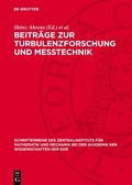 Cover: Beitr&auml;ge zur Turbulenzforschung und Messtechnik - De Gruyter