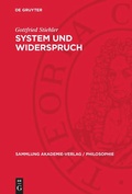 Cover: System und Widerspruch - De Gruyter