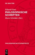 Cover: Philosophische Schriften - De Gruyter