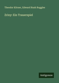Enlarge image Cover: Zriny - Antigonos Verlag