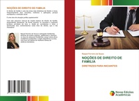 Abbildung von: Nocoes de Direito de Familia - Novas Edições Acadêmicas