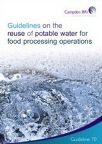 Enlarge image Cover: Guidelines on the Reuse of Potable Water for Food Processing Operations - The Stationery Office Ltd