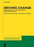 Cover: Driving Change - De Gruyter