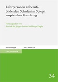Cover: Lehrpersonen an berufsbildenden Schulen im Spiegel empirischer Forschung - Franz Steiner Verlag
