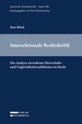 Cover: Intersektionale Rechtskritik - Verlag &Ouml;sterreich