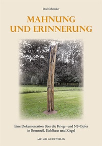 Abbildung von: Mahnung und Erinnerung - Michael Imhof Verlag
