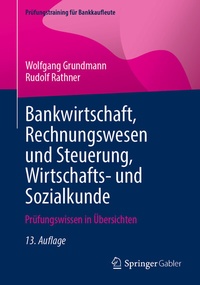 Abbildung von: Bankwirtschaft, Rechnungswesen und Steuerung, Wirtschafts- und Sozialkunde - Springer Gabler