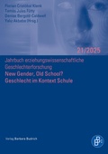 Cover: New Gender, Old School? Geschlecht im Kontext Schule - Verlag Barbara Budrich