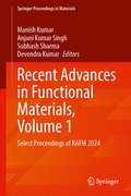Cover: Recent Advances in Functional Materials, Volume 1 - Springer Nature Switzerland AG