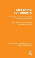 Cover: Listening to Parents - Routledge