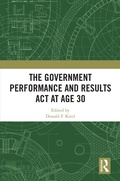 Cover: The Government Performance and Results Act at Age 30 - Routledge