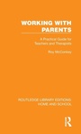 Cover: Working with Parents - Routledge
