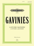 Cover: 24 Etudes 'Matinees' - EDITION PETERS