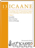 Bild: Proceedings of the 13th International Congress on the Archaeology of the Ancient Near East - Harrassowitz Verlag