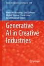 Cover: Generative AI in Creative Industries - Springer