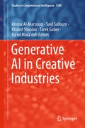 Cover: Generative AI in Creative Industries - Springer