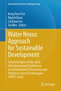 Cover: Water Nexus Approach for Sustainable Development - Springer