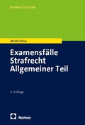 Cover: Examensf&auml;lle Strafrecht Allgemeiner Teil - Nomos