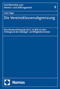 Abbildung von: Die Vereinsklassenabgrenzung - Nomos